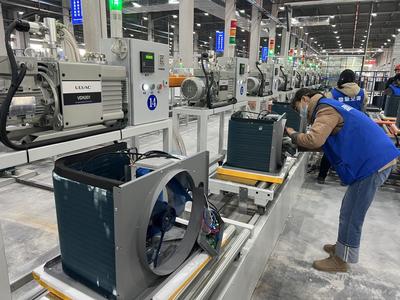 徐州盈量空調正式投產 7個月零20天創下投產新速度，為睢寧智能制造注入強勁動能